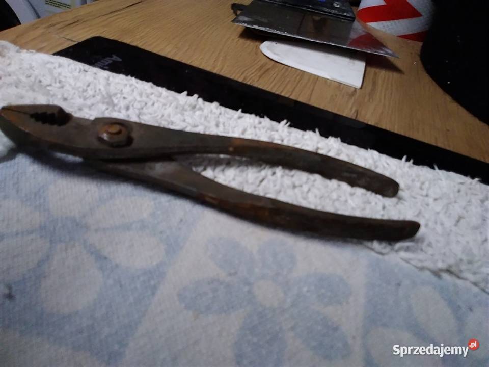 Dwie sztuki starych zabytkowych Cęgów Kombinerek Słupsk