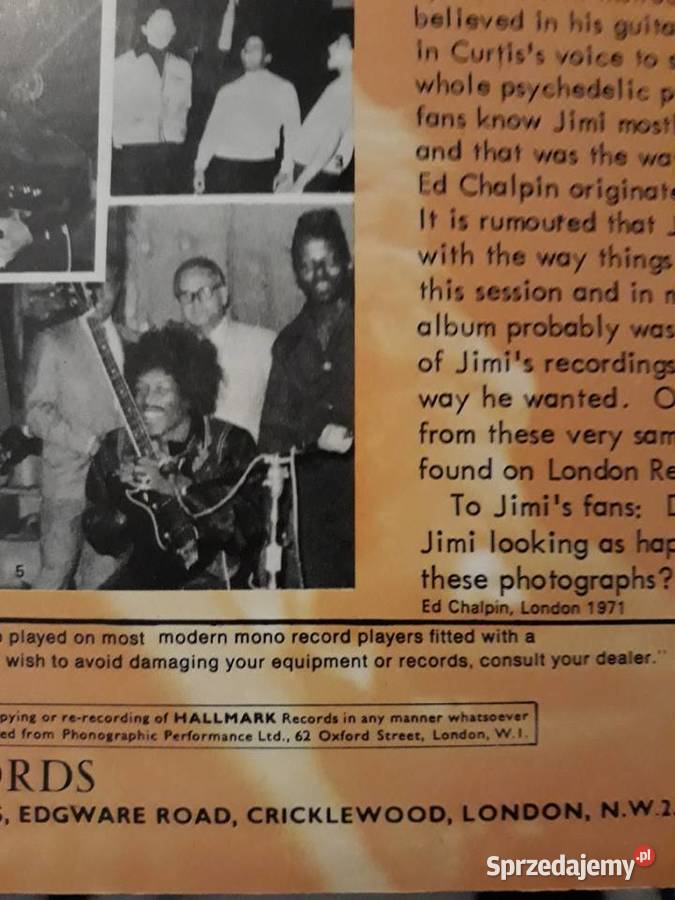 JIMI HENDRIX The Eternal Fire Kolekcjonerskie płyta winylowa Płyty i kasety