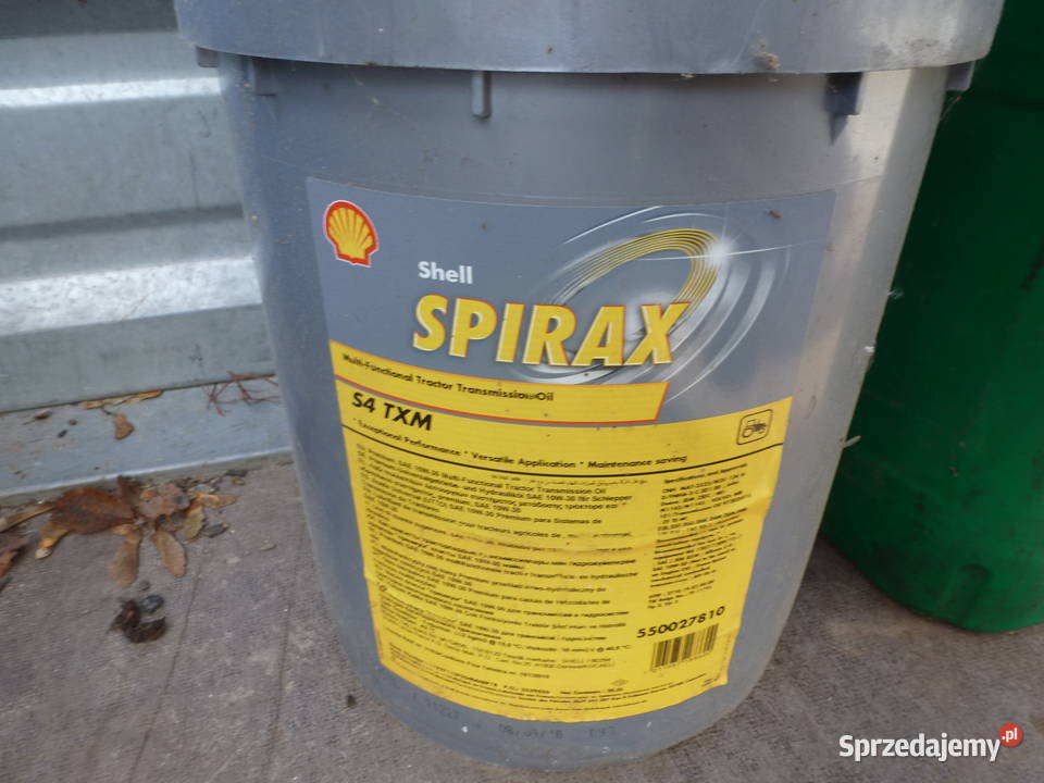 Olej shell spirax hydrauliczno przekładniowy 80l Rudnik nad Sanem
