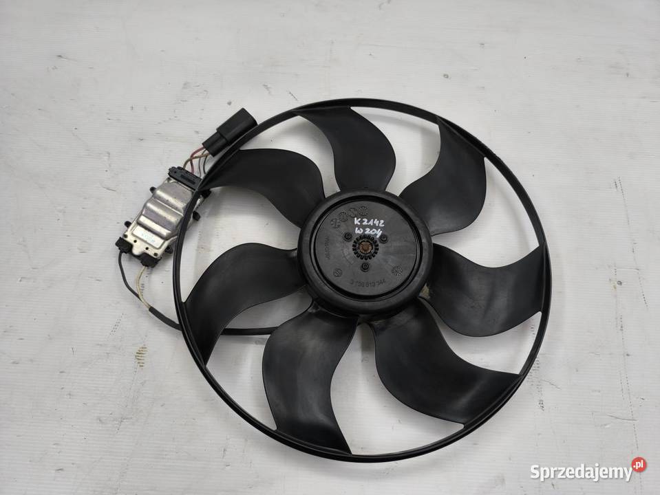 WENTYLATOR CHŁODNICY MODUŁ MERCEDES C W204 LIFT