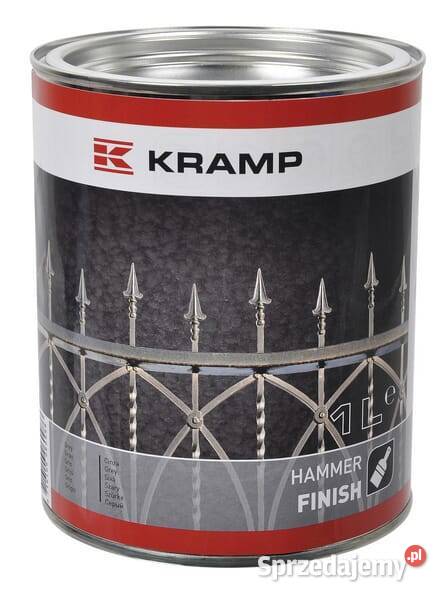 Lakier młotkowy Kramp szary 1 L 996508KR Kamionna