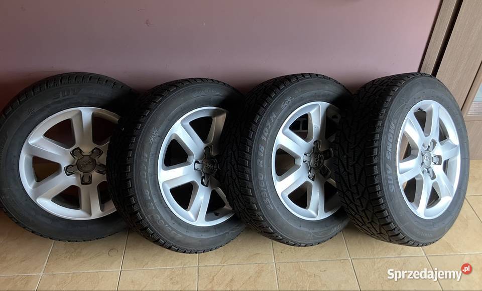 Komplet kół Audi Q7 felgi 18 opony zimowe 23560 Wólka Niedźwiedzka