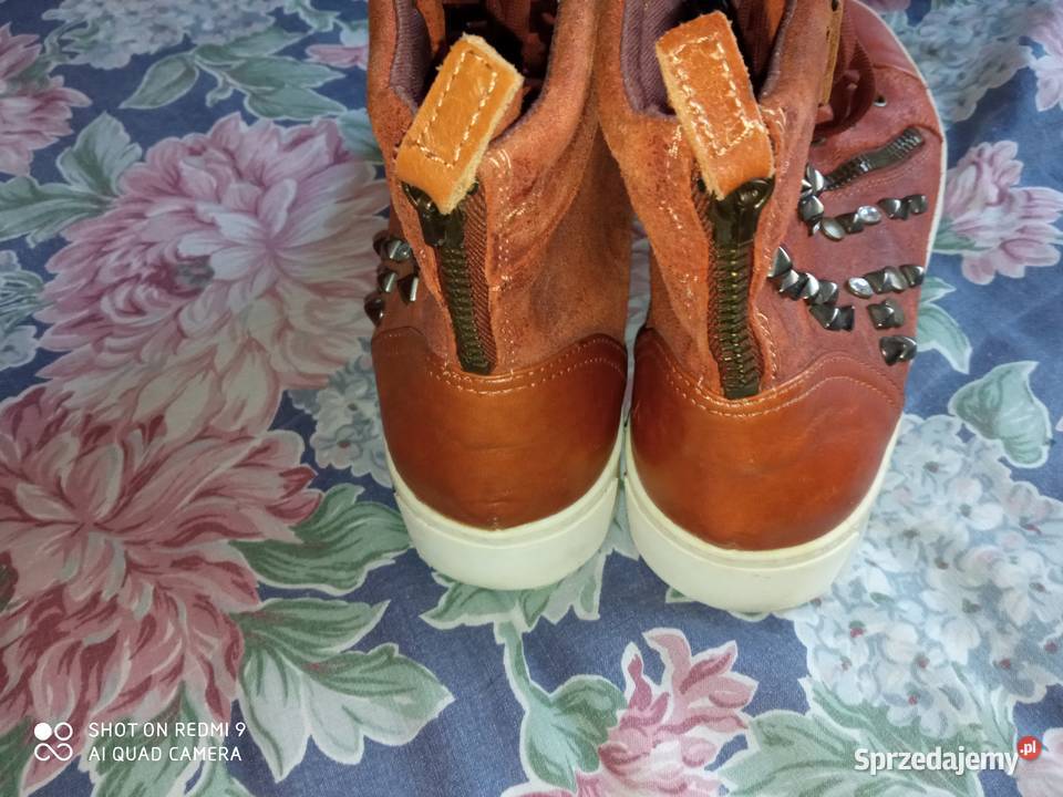 Buty damskie skórzane BULL BOXER Obuwie Okazja