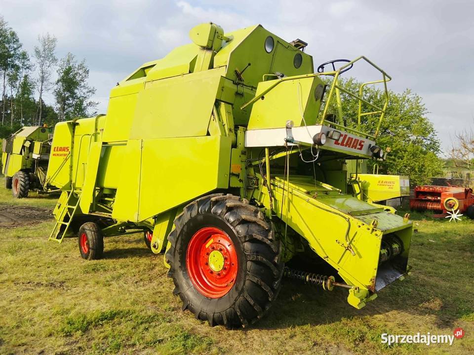 Kombajn zbożowy Claas Mercator 50 z sieczkarnia Skaryszew
