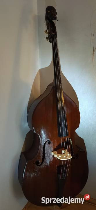 Kontrabas 44 Pyton z Filharmonii Lwowskiej Instrumenty smyczkowe Instrumenty