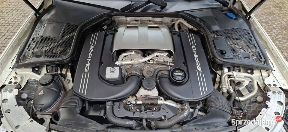 mercedes c 63 AMG cabrio Warszawa