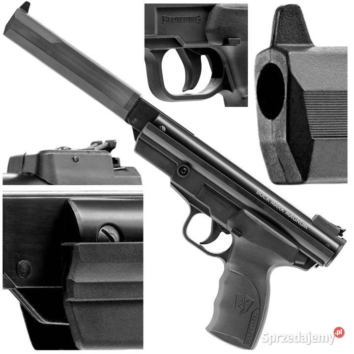 Pistolet wiatrówka Browning Buck Mark Magnum 55 mazowieckie Warszawa sprzedam