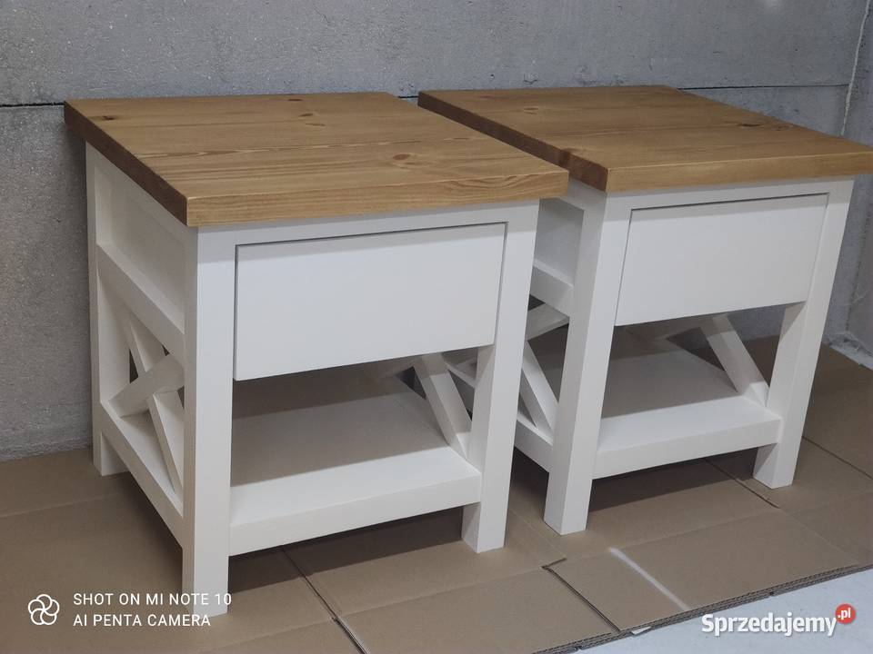 Szafki nocne prowansalskie