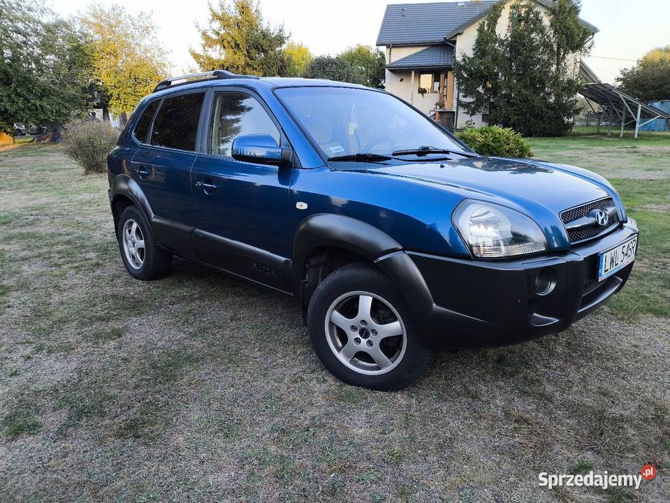 Hyundai Tucson I 20 CRDi 140 2007r relingi dachowe lubelskie Michałów