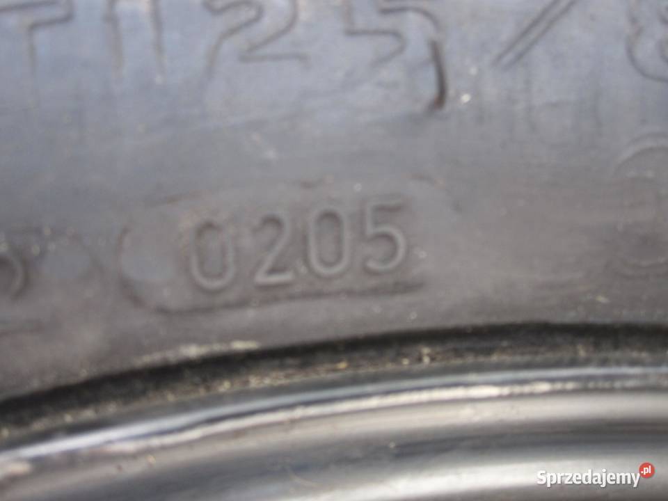 MERCEDES CLK W209 A4 B6 koło dojazdowe 1258017 świętokrzyskie