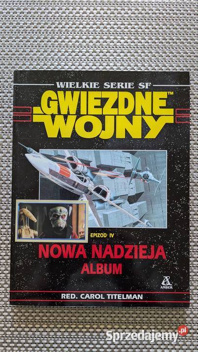 Gwiezdne wojny Nowa nadzieja Album Star Wars Szczecin sprzedam