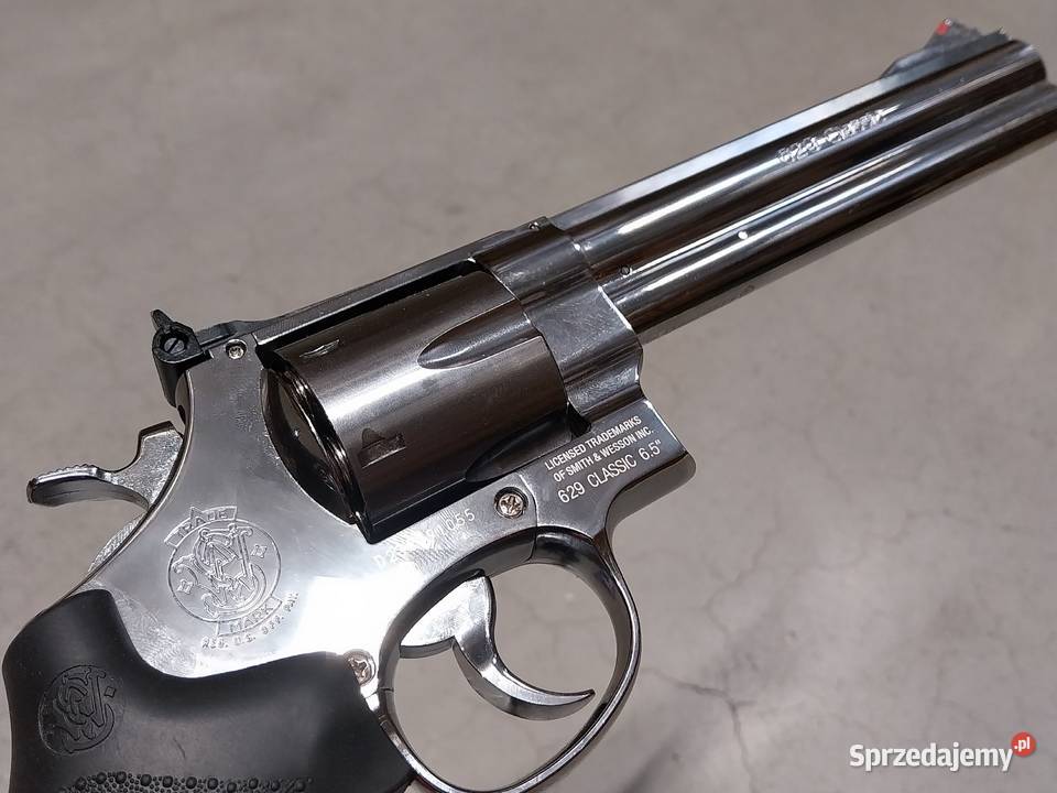Rewolwer wiatrówka SmithWesson 629 Classic 45 mm Czeladź