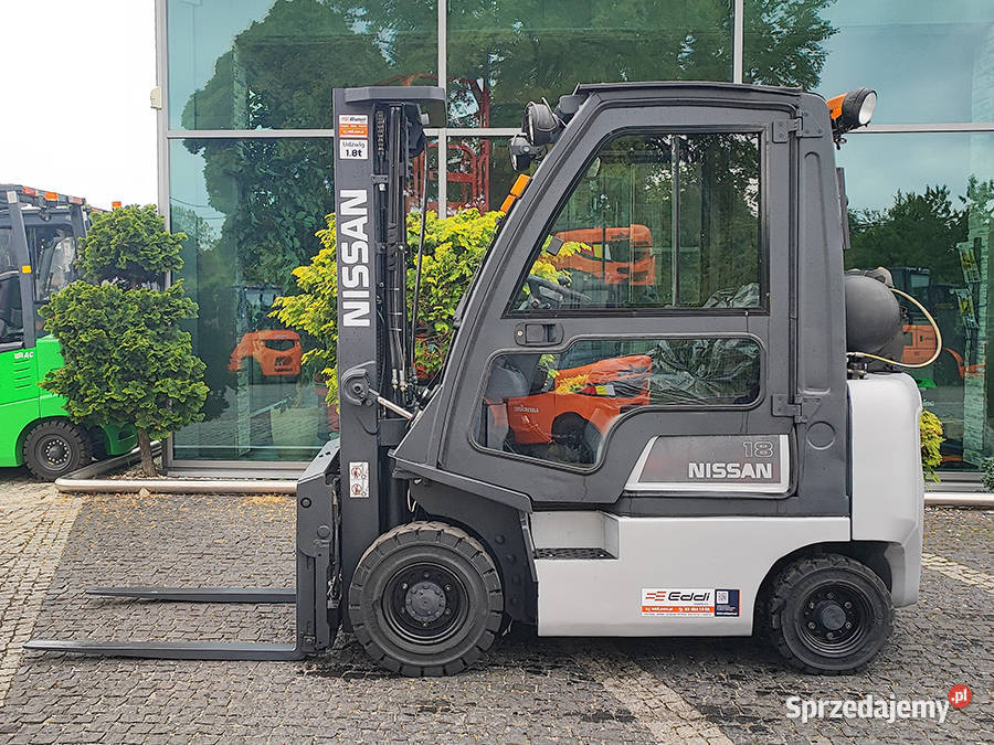 Wózek widłowy gazowy Nissan P1D1A18LQ 18 t LPG Nissan Kęty