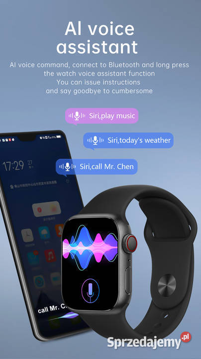 WS57 Smart Watch Men Women Bluetooth Call Kraków