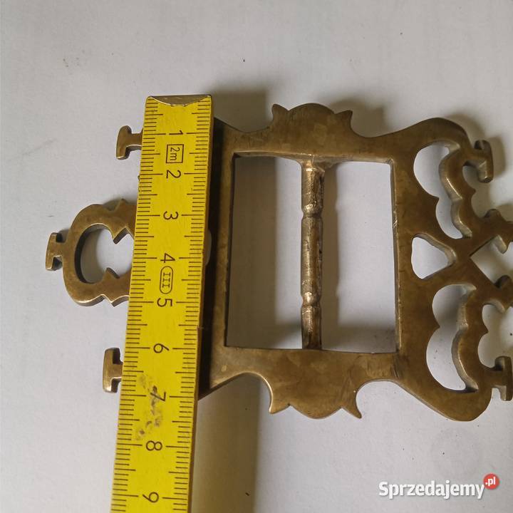 Klamra ozdobna mośiężna