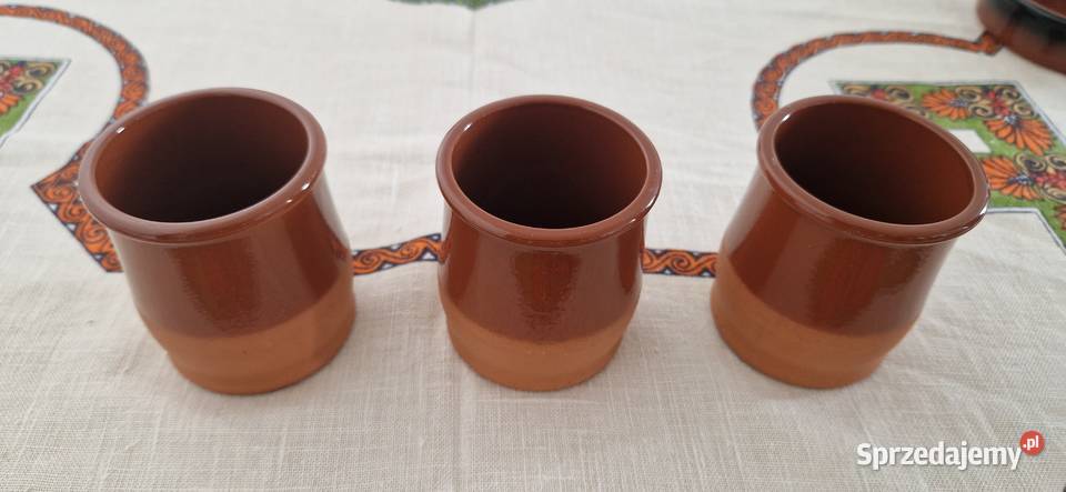 5 ceramicznych żaroodopornych kubków do grzanego Kubki Warszawa