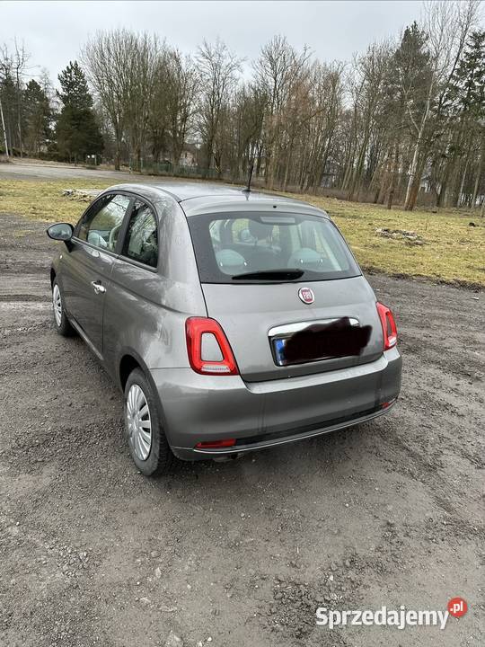 Piękny Fiat 500 12 GAZ 1wl salon Polska 500 Zawiercie