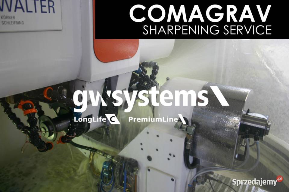 Sharpening blades knives for cutter COMAGRAV opolskie Prudnik