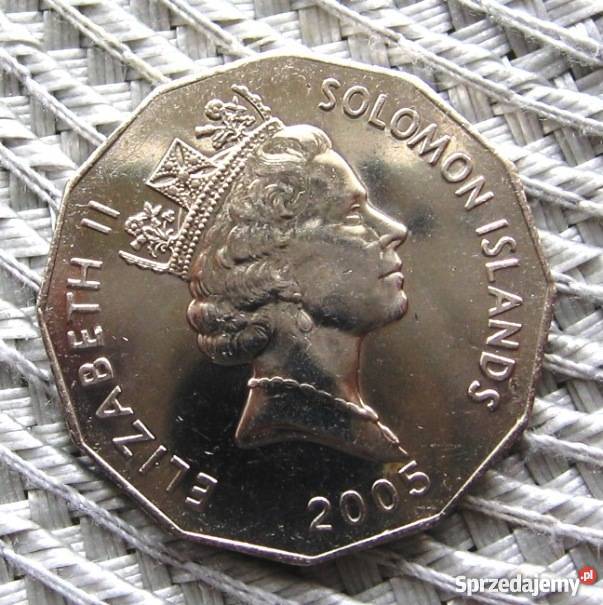 Wyspy Salomona 50 Cents 2005rŁadna Kalisz