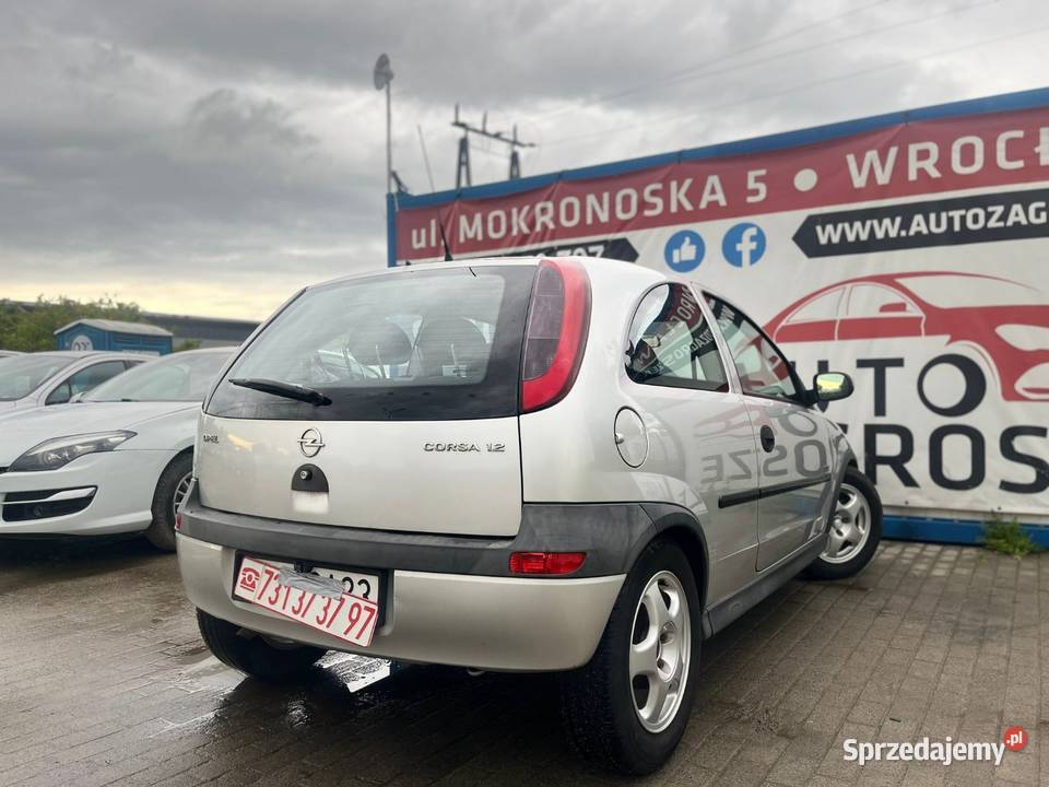 Opel Corsa 12 Benzyna Elegance Klima Elektryka dolnośląskie Wrocław