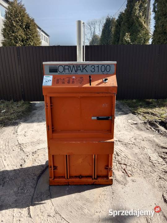 Belownica prasa do odpadów folii kartonu Drzewica