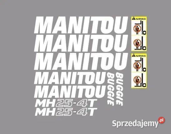 Naklejki oklejenie MANITOU MH 254T Zamiennik Janików