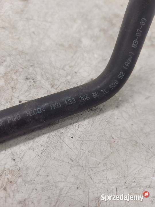 RURA WĄŻ WODY AUDI VW SKODA SEAT 1K0133366BK Węże chłodnicy Przystajń