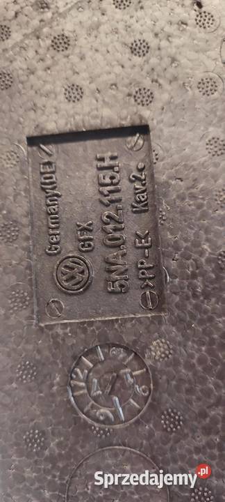 VW TIGUAN II STYROPIAN BAGAŻNIKA LEWAREK