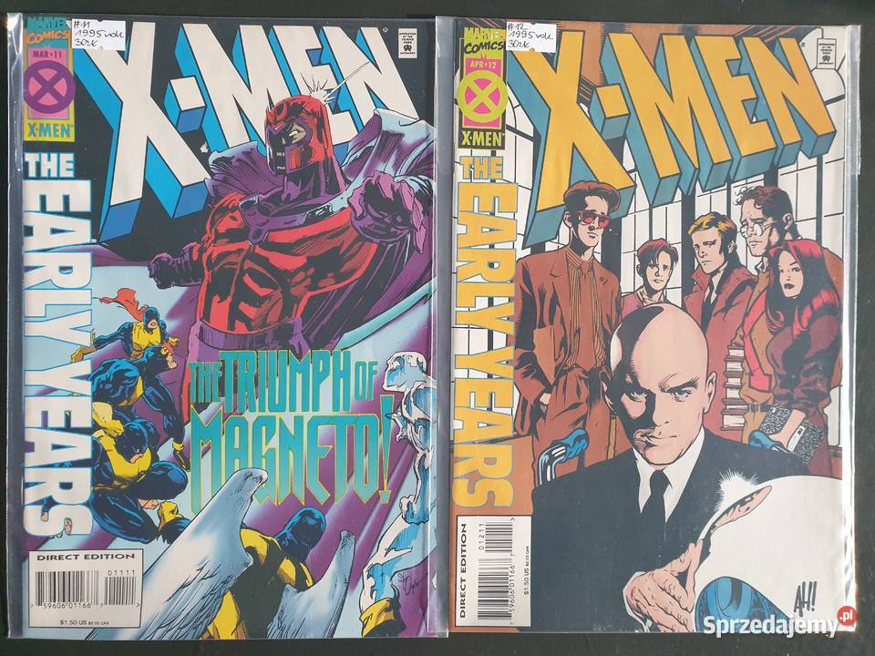 XMen Adventures zestaw 11 komiksów Marvel USA Gdynia