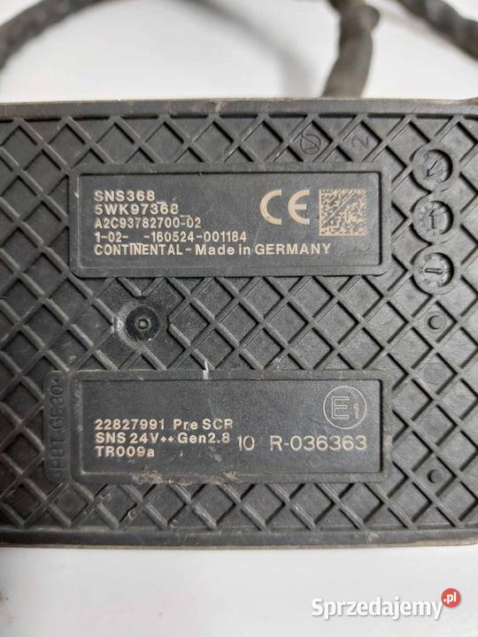 Czujnik Nox VOLVO 5WK97368 22827991 SNS368 010 Kargowa sprzedam