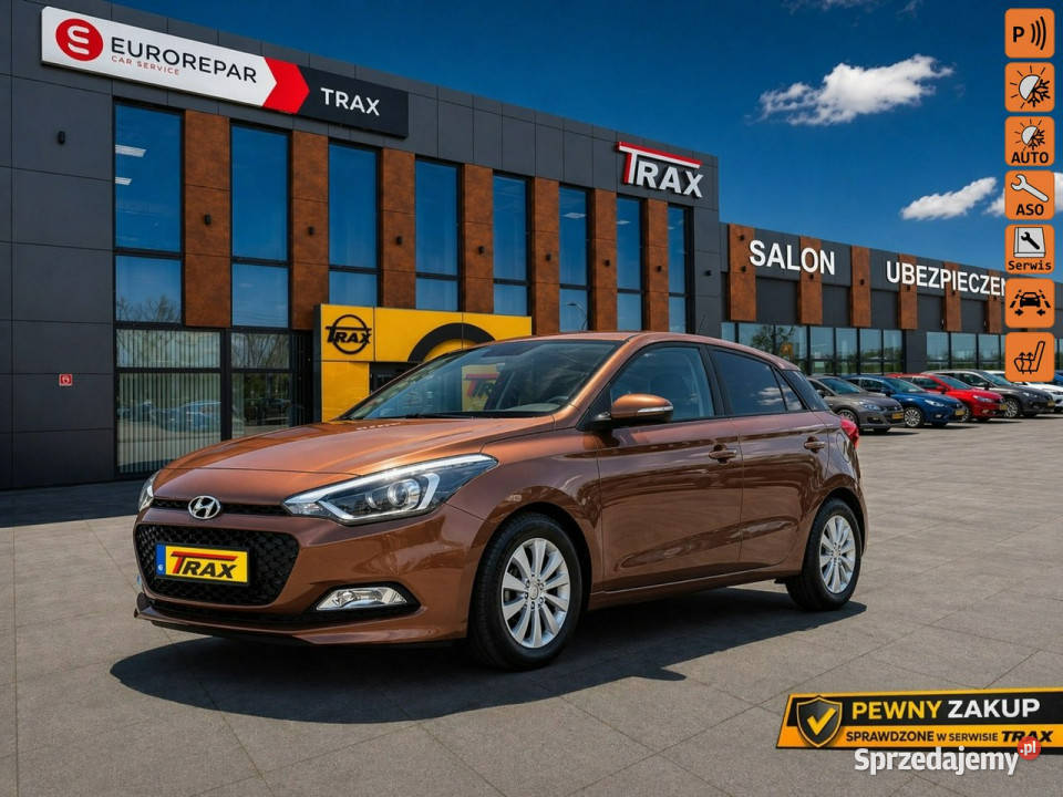 Hyundai i20 12 84Podgrzewane fotele i kierownica ogranicznik prędkości Łódź