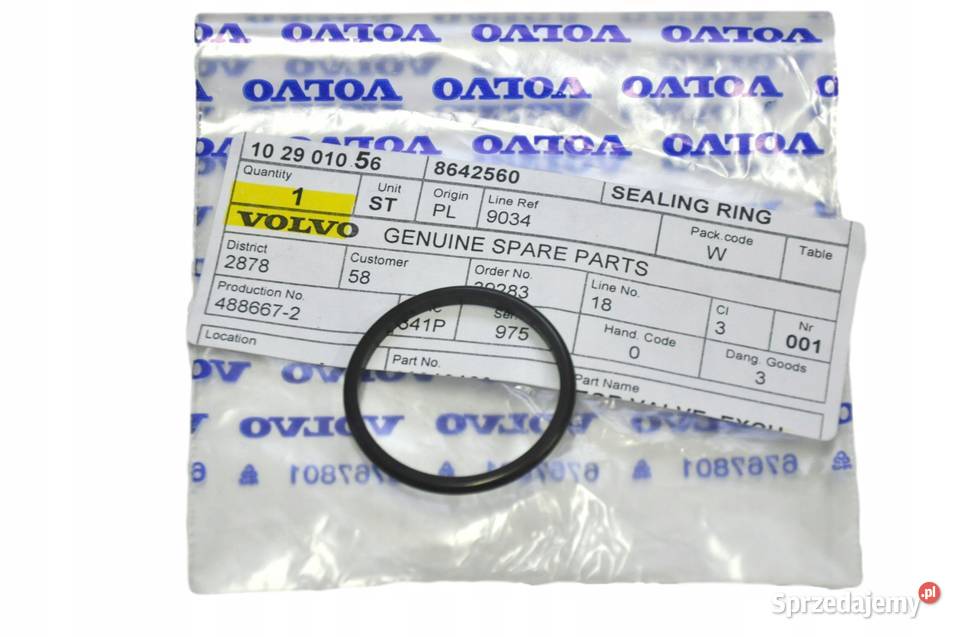 VOLVO S90 V90 XC60 XC70 XC90 oring miski Bielany Wrocławskie