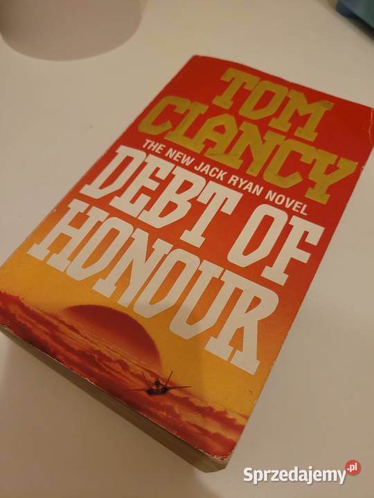Tom Clancy Debt of Honor Jack Ryan wyd miękka mazowieckie Warszawa