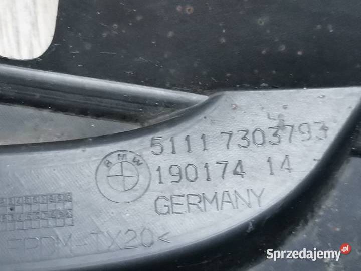BMW X1 E84 LIFT 1215 LEWY ŚLIZG ZDERZAKA PRZÓD wielkopolskie