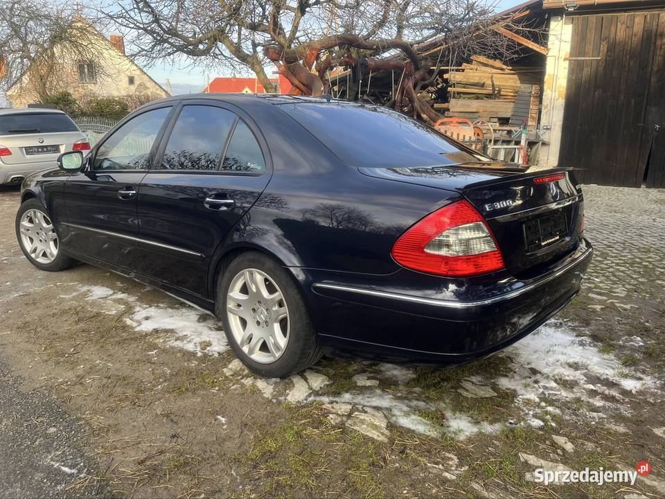 Mercedes Benz W211 E300 do końca tygodnia Rok produkcji 2008 dolnośląskie Kamieniec Ząbkowicki