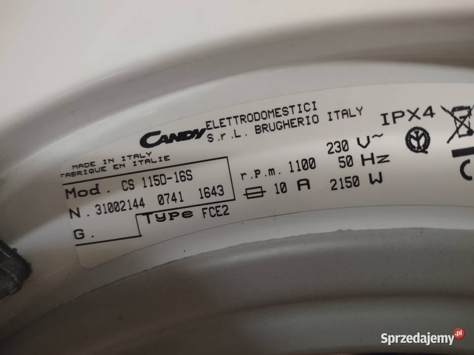 Sprzedam silnik do pralki Candy mazowieckie Przasnysz