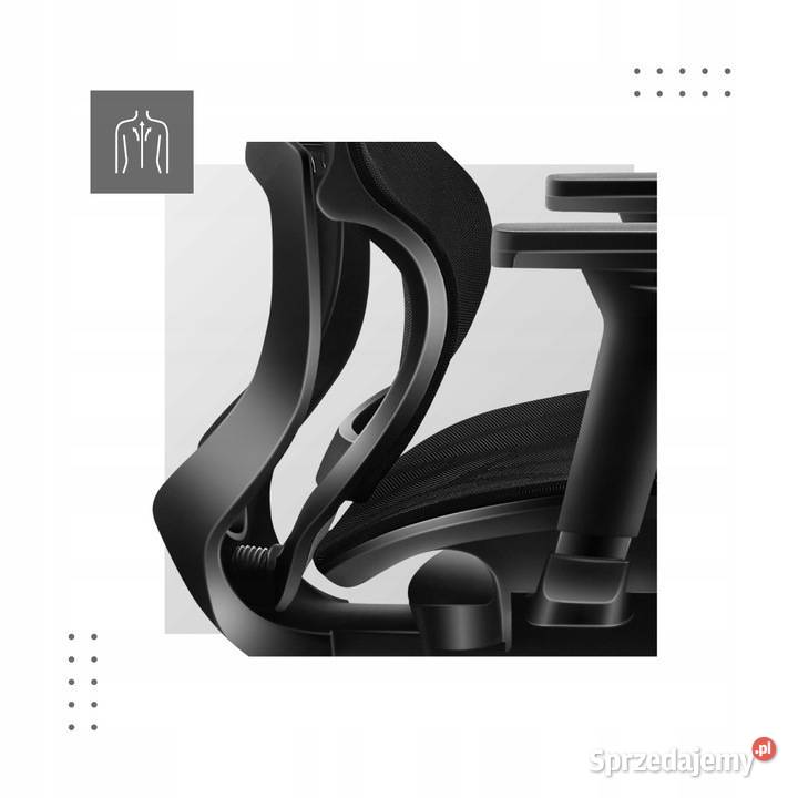 Fotel biurowy ERGONOMICZNY Regulacja MarkAdler Baranowo