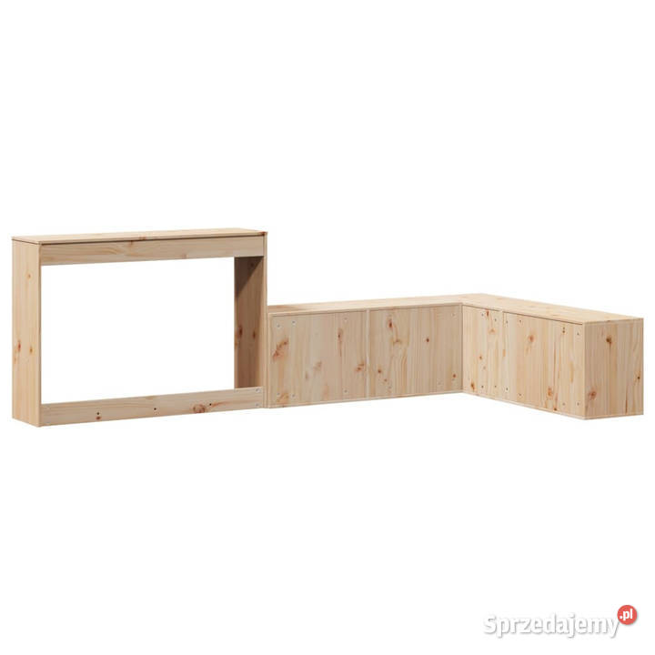 Szafka nocna z biurkiem 232x112x75 lite drewno mazowieckie