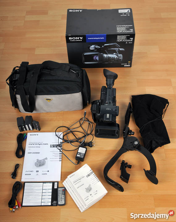 HDRAX2000E nowa OKAZJA real foto Kamery
