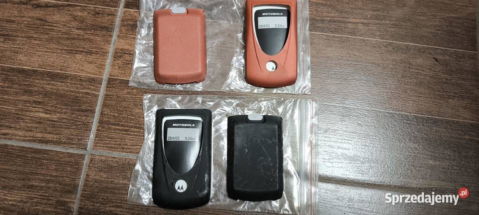 Motorola T722 oryginał przód i tył unikat nowy Gliwice sprzedam