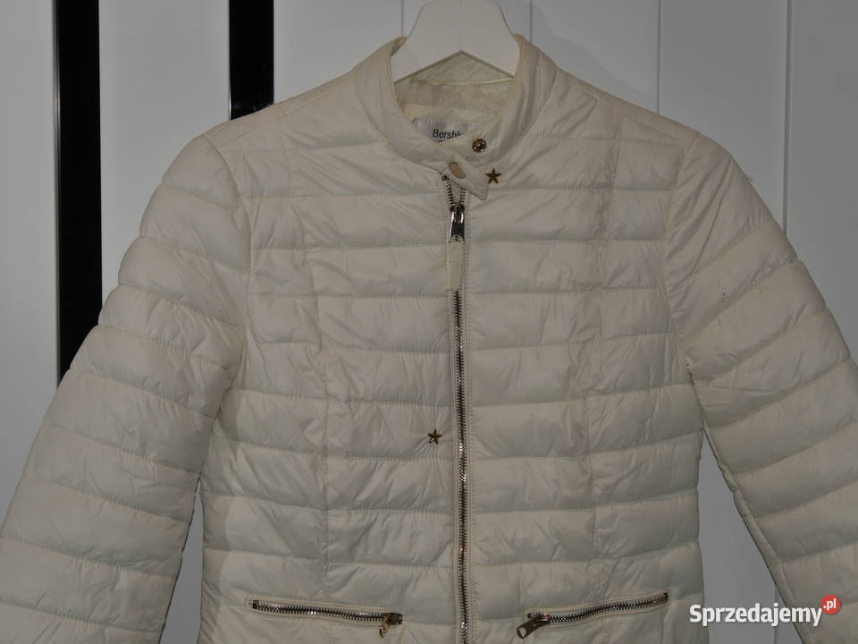 Bershka świetna śmietankowa kurtka 34 XS Wrocław