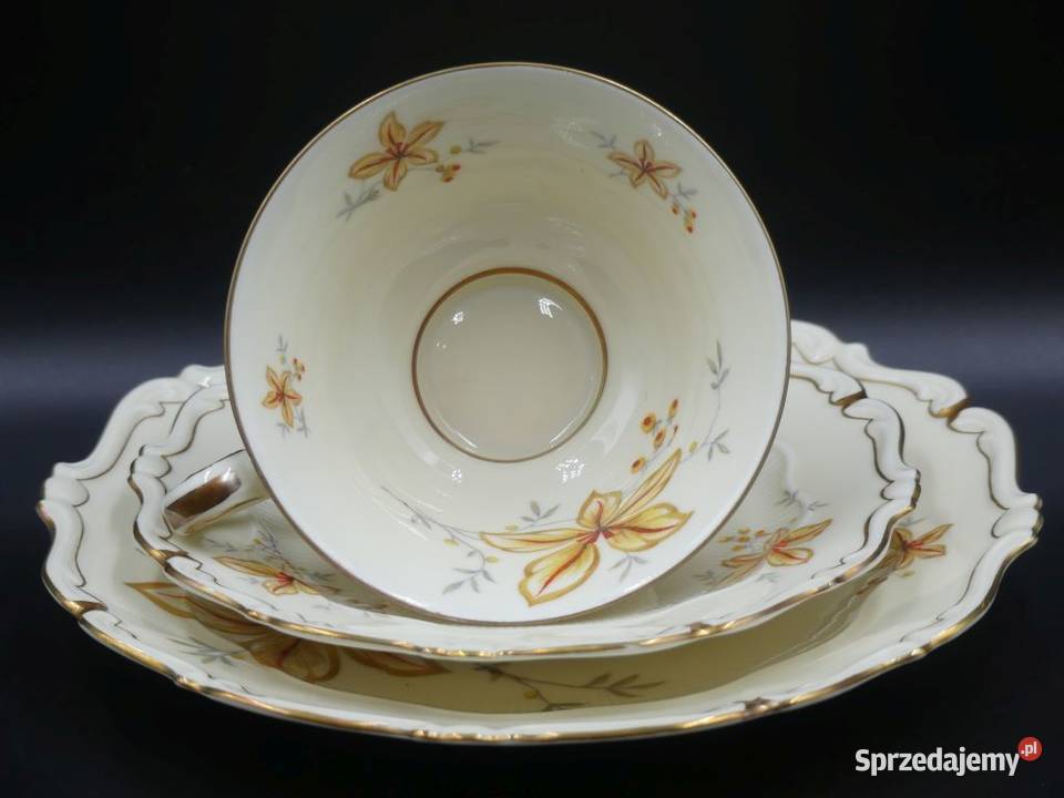 Komplet śniadaniowy Sorau Żary stan witrynowy Poznań