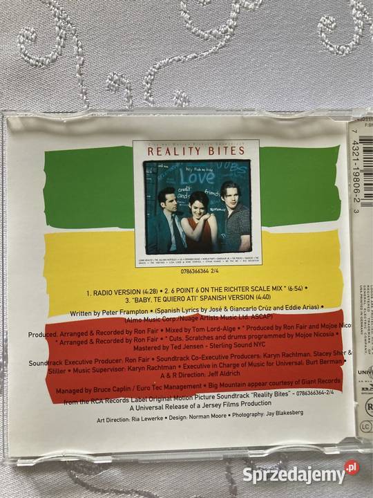 Płyta CD Single Big Mountain Baby I Love Your Czerwionka-Leszczyny