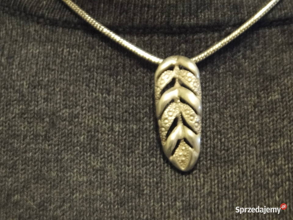 Masywny naszyjnik srebro 925 Uniseks mazowieckie Warszawa sprzedam