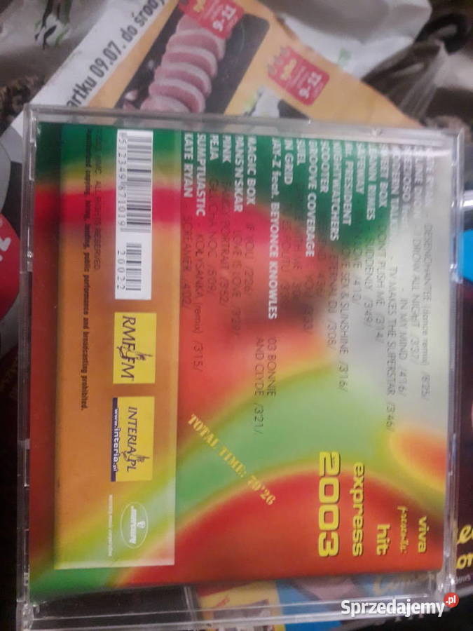 Viva Hit Express 2003 CD mazowieckie Warszawa sprzedam