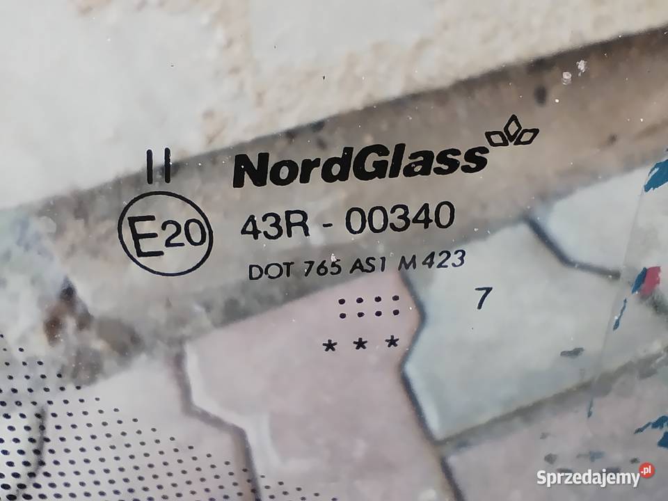 E39 BMW szyba przednia czołowa przód NordGlass Ostrów Wielkopolski sprzedam