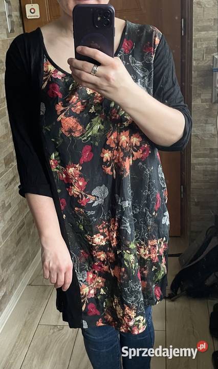 Sukienkatunika w kwiaty Kłodawa sprzedam