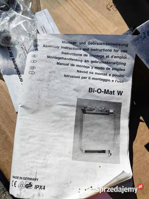 Piec do sauny fińskiej do aromaterapi Karibu Bi Sauny Zielona Góra