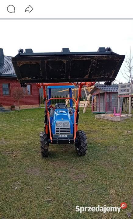 Traktorek Iseki sial 21 z turem zestaw full Wólka Pukarzowska
