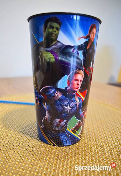 Kubek kinowy Avengers Koniec gry Endgame plakat